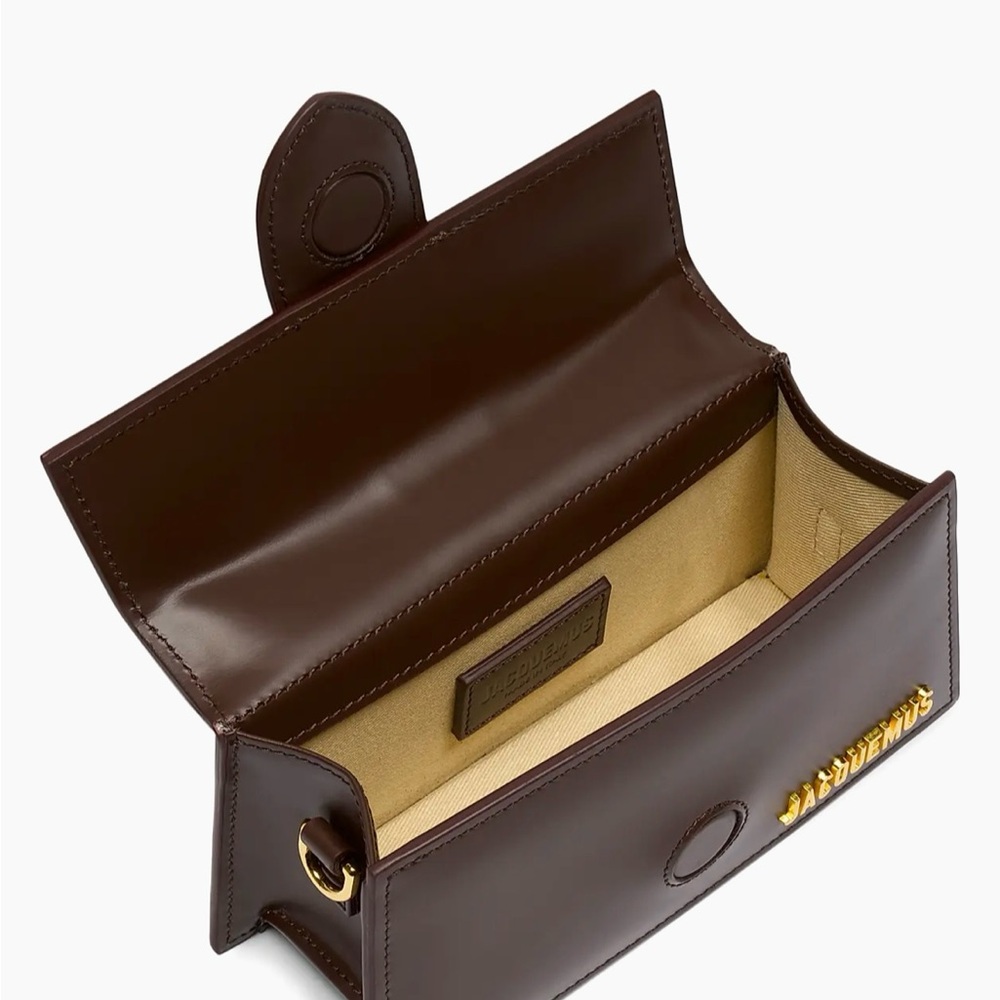 Jacquemus Le Chiquito Brown Leather Top-Handle Crossbody - Picture 2 of 5